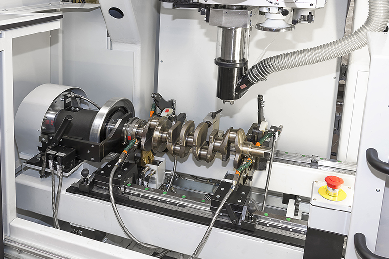 Crankshafts – correction by manual drilling