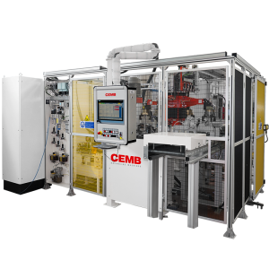 Three-station balancer for brake discs and drums
