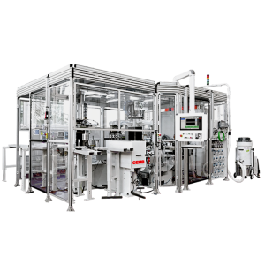 Three-station balancer for EV electric motors