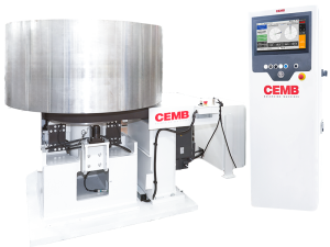 Vertical axis balancing machines from 1000 to 12,000 kg
