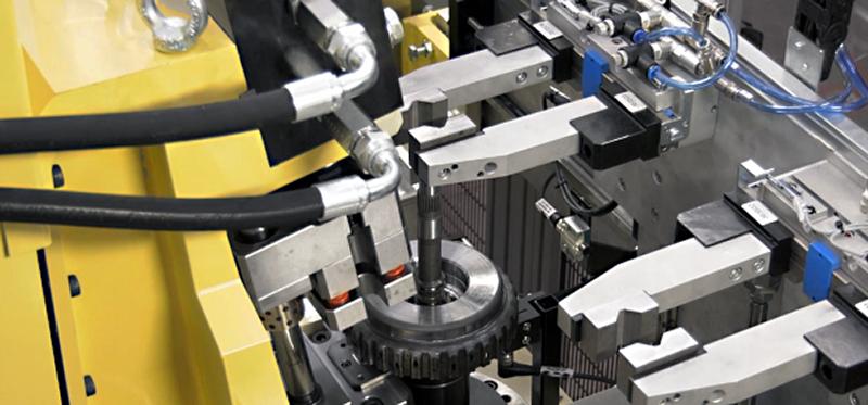 Transmission parts – correction by punching
